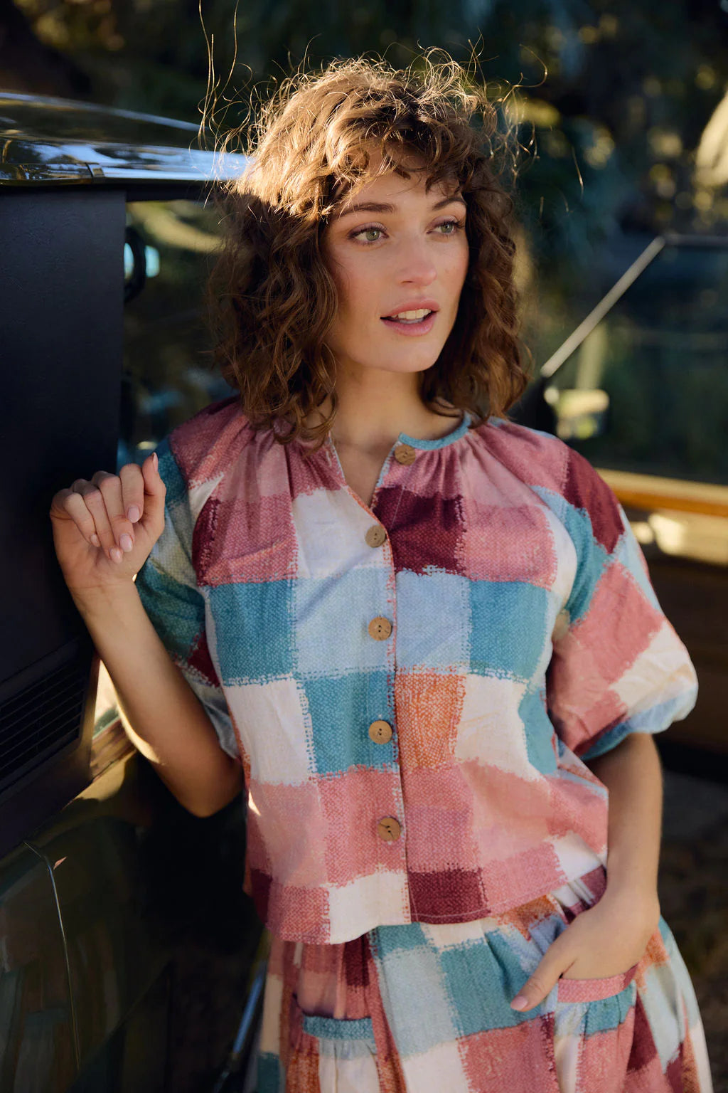 Freda Top in Cottage Quilt