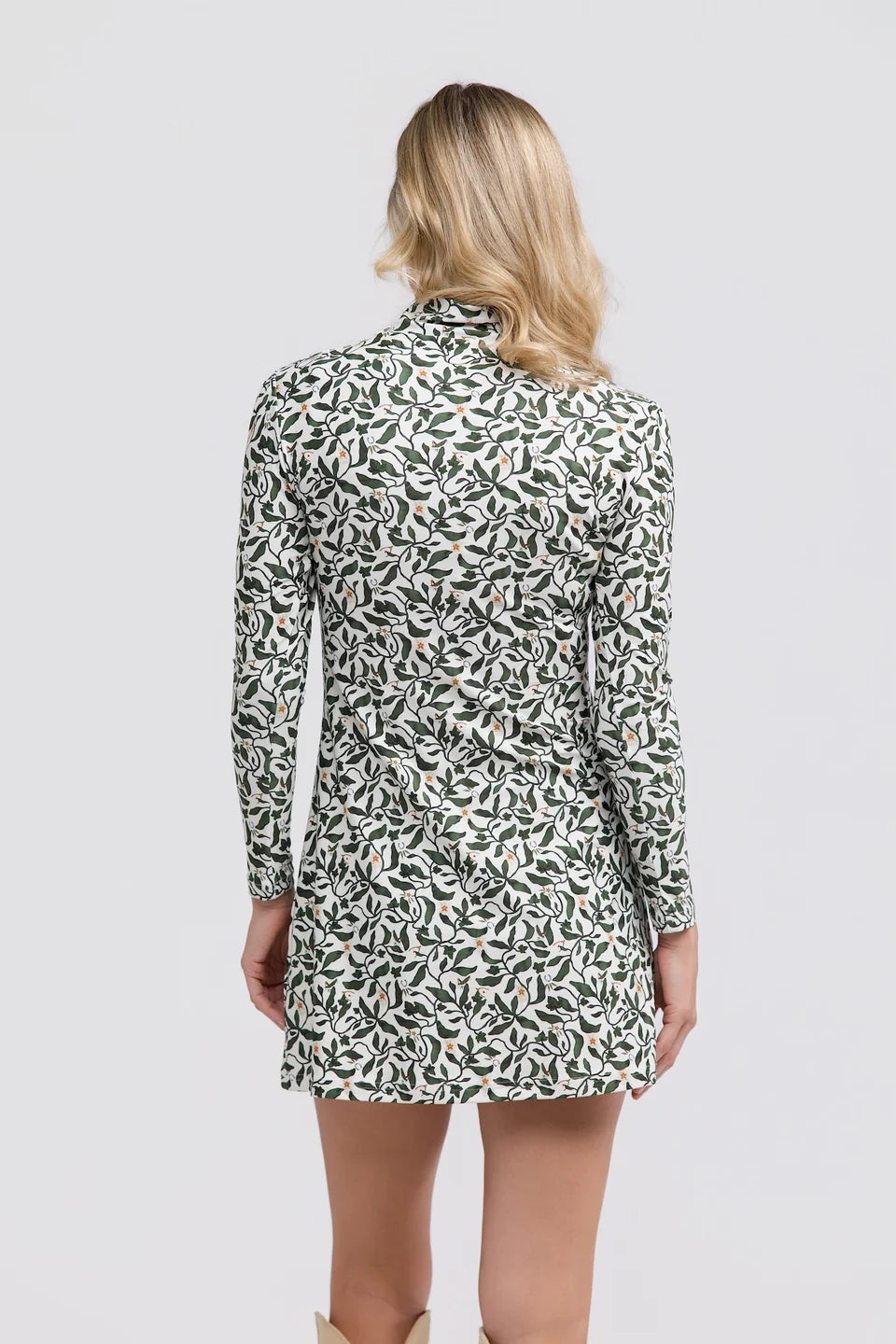 Dottie Dress in Lucky Vines