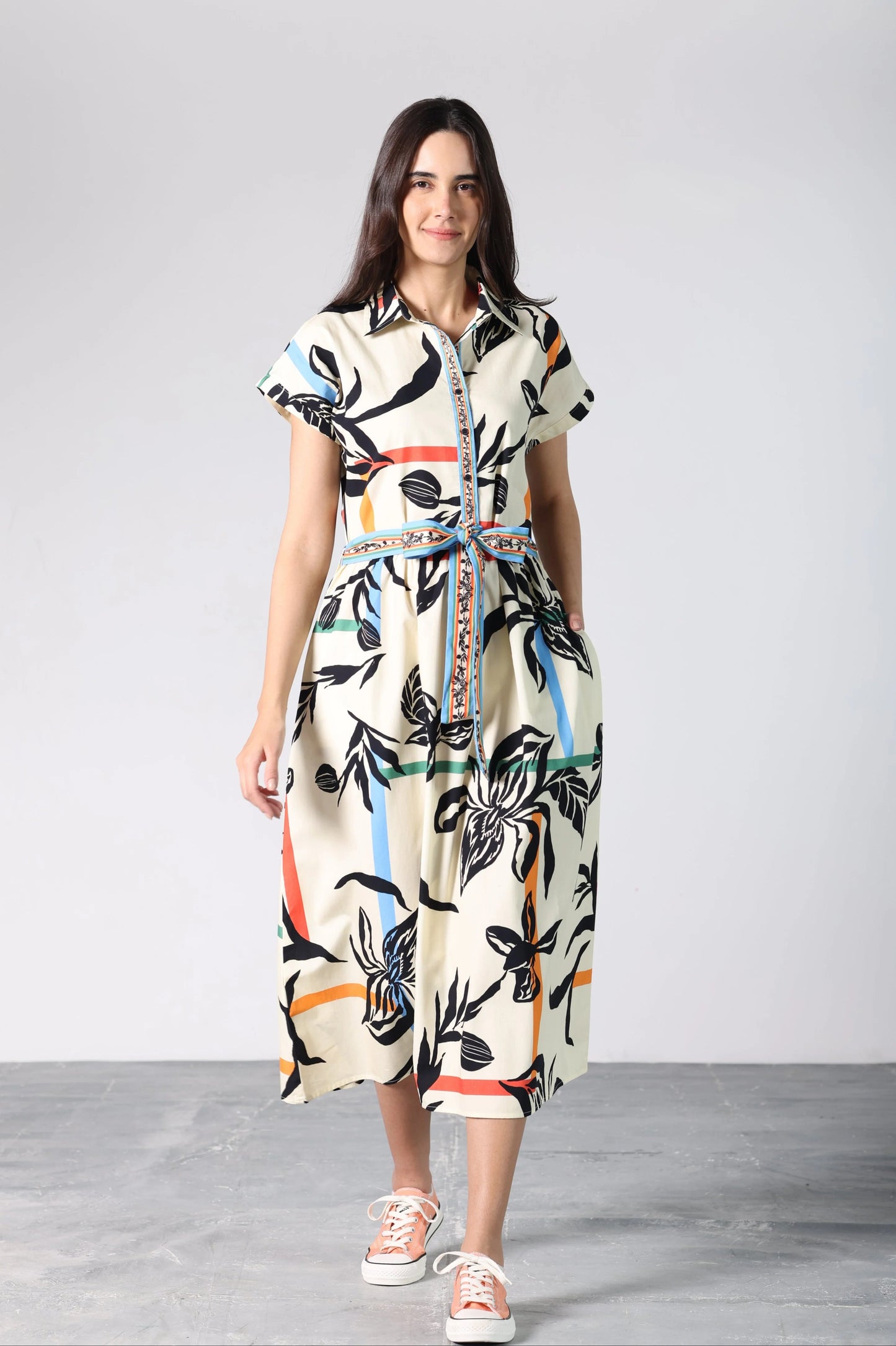 Rylie Midi Shirt Dress