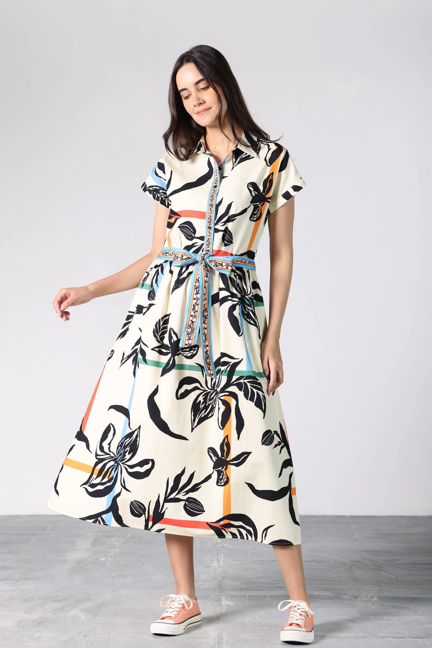 Rylie Midi Shirt Dress