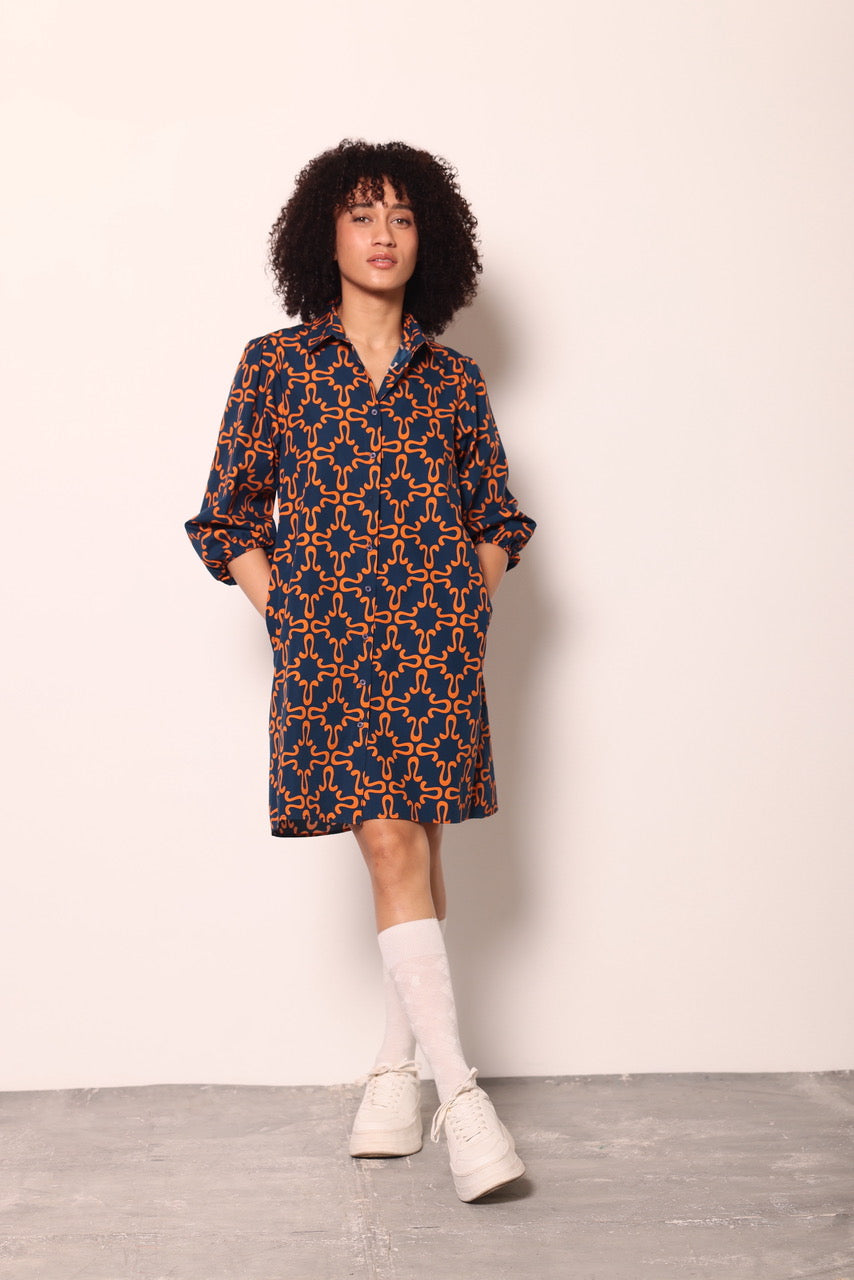 Ava Short Shirt Dress