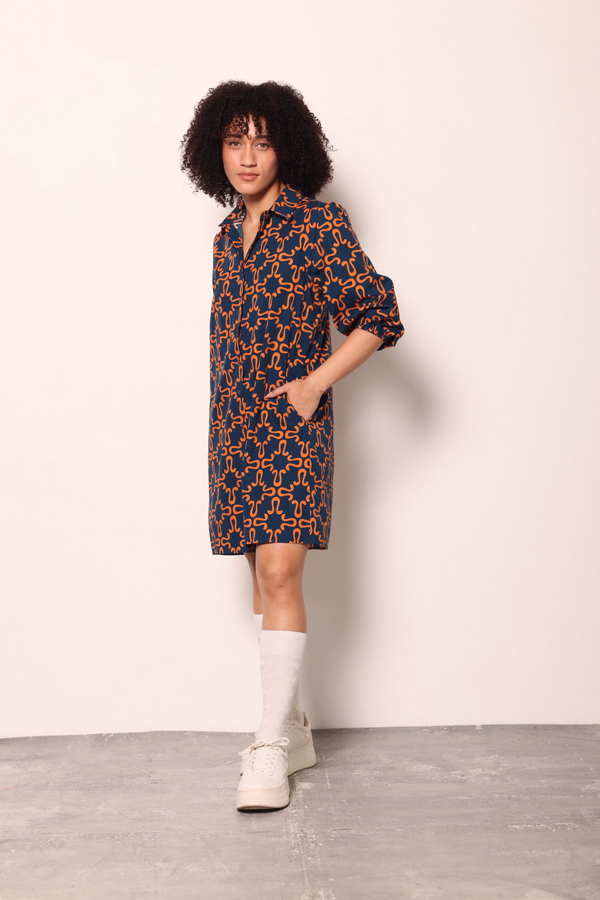 Ava Short Shirt Dress