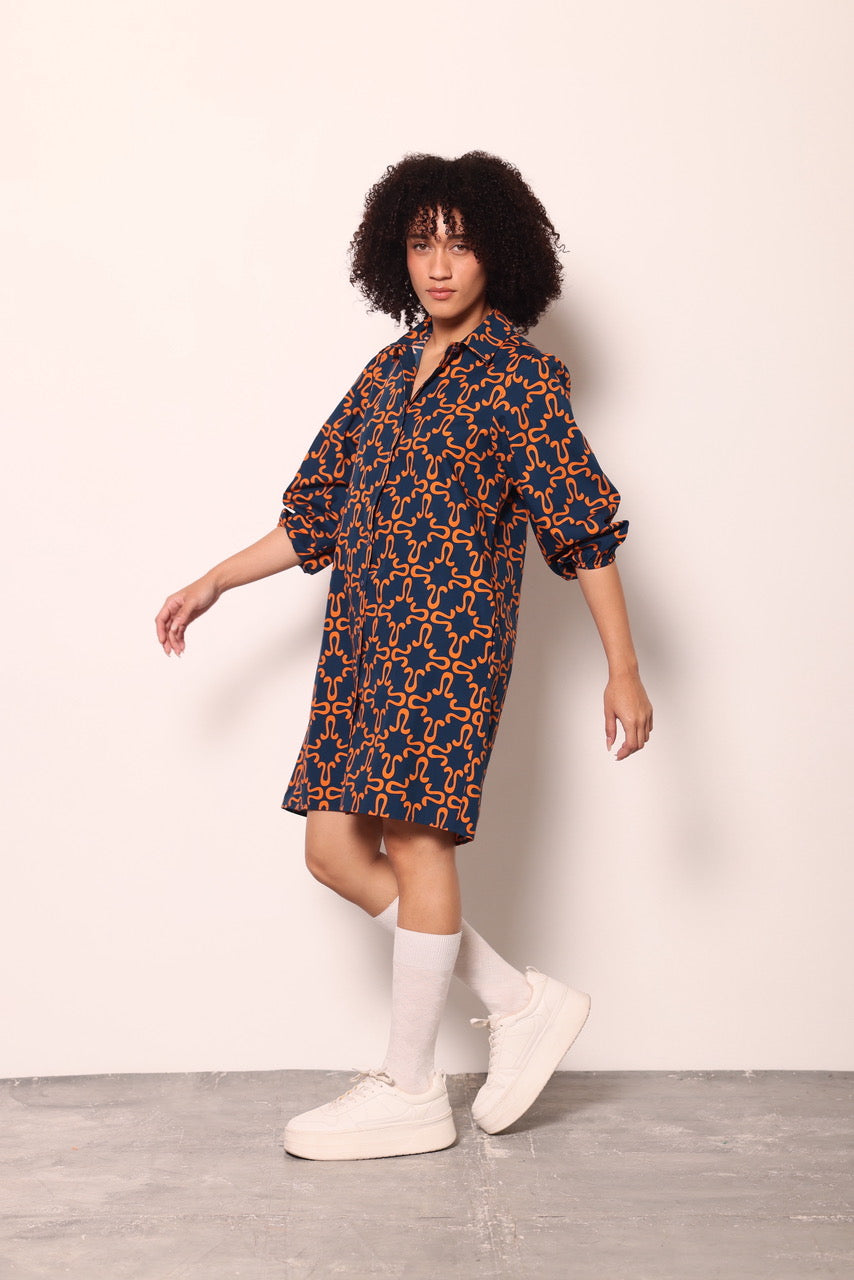 Ava Short Shirt Dress