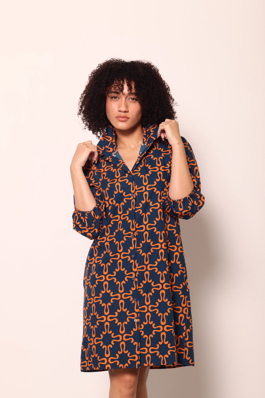 Ava Short Shirt Dress
