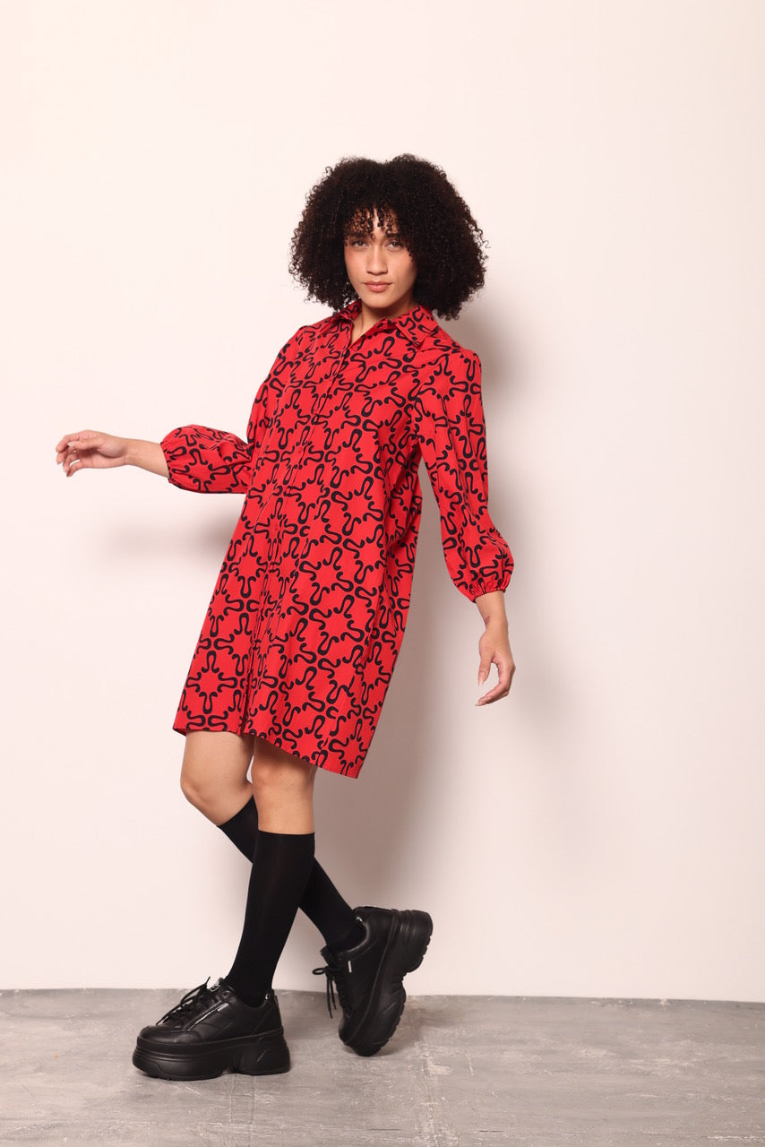 Ava Short Shirt Dress