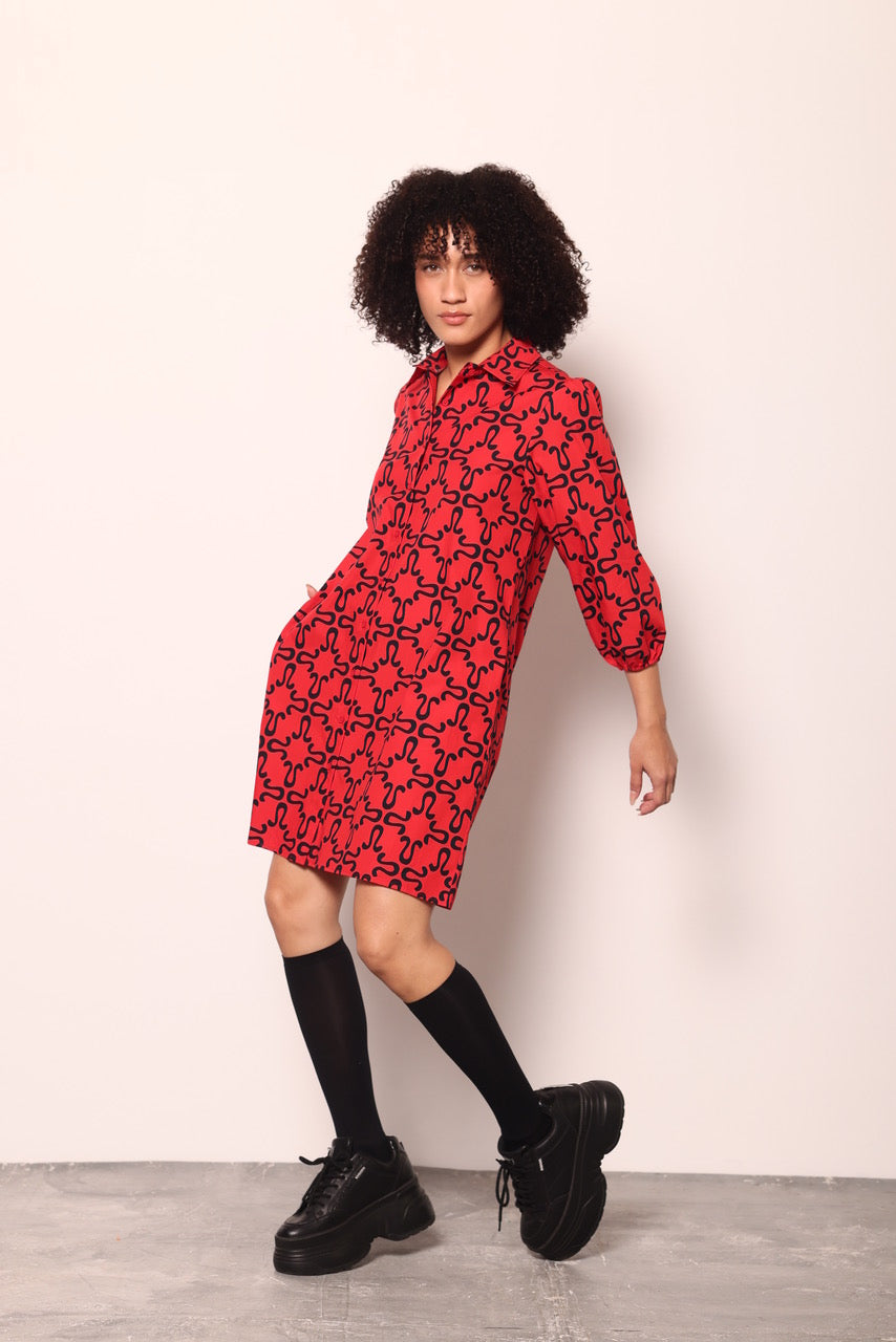 Ava Short Shirt Dress