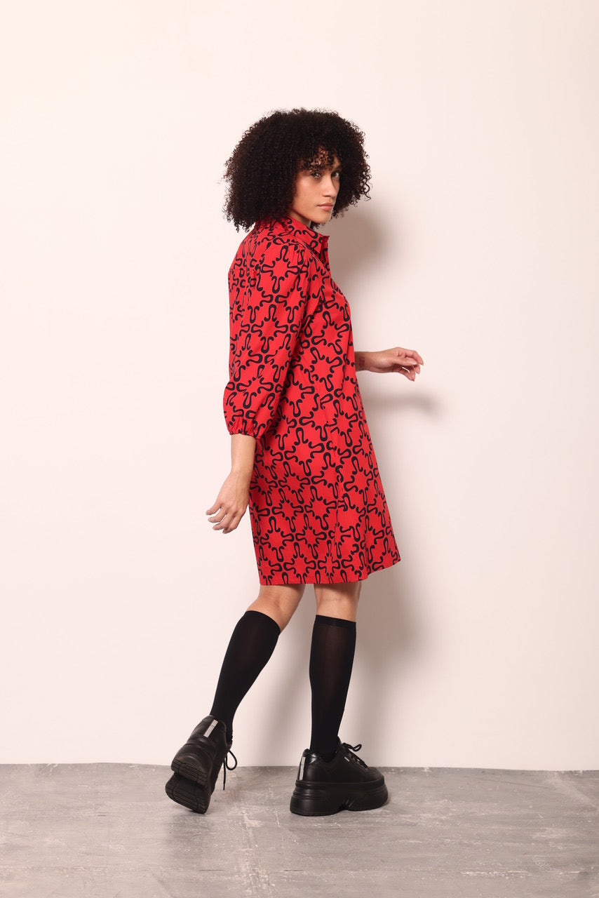 Ava Short Shirt Dress
