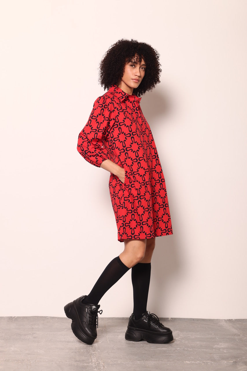 Ava Short Shirt Dress