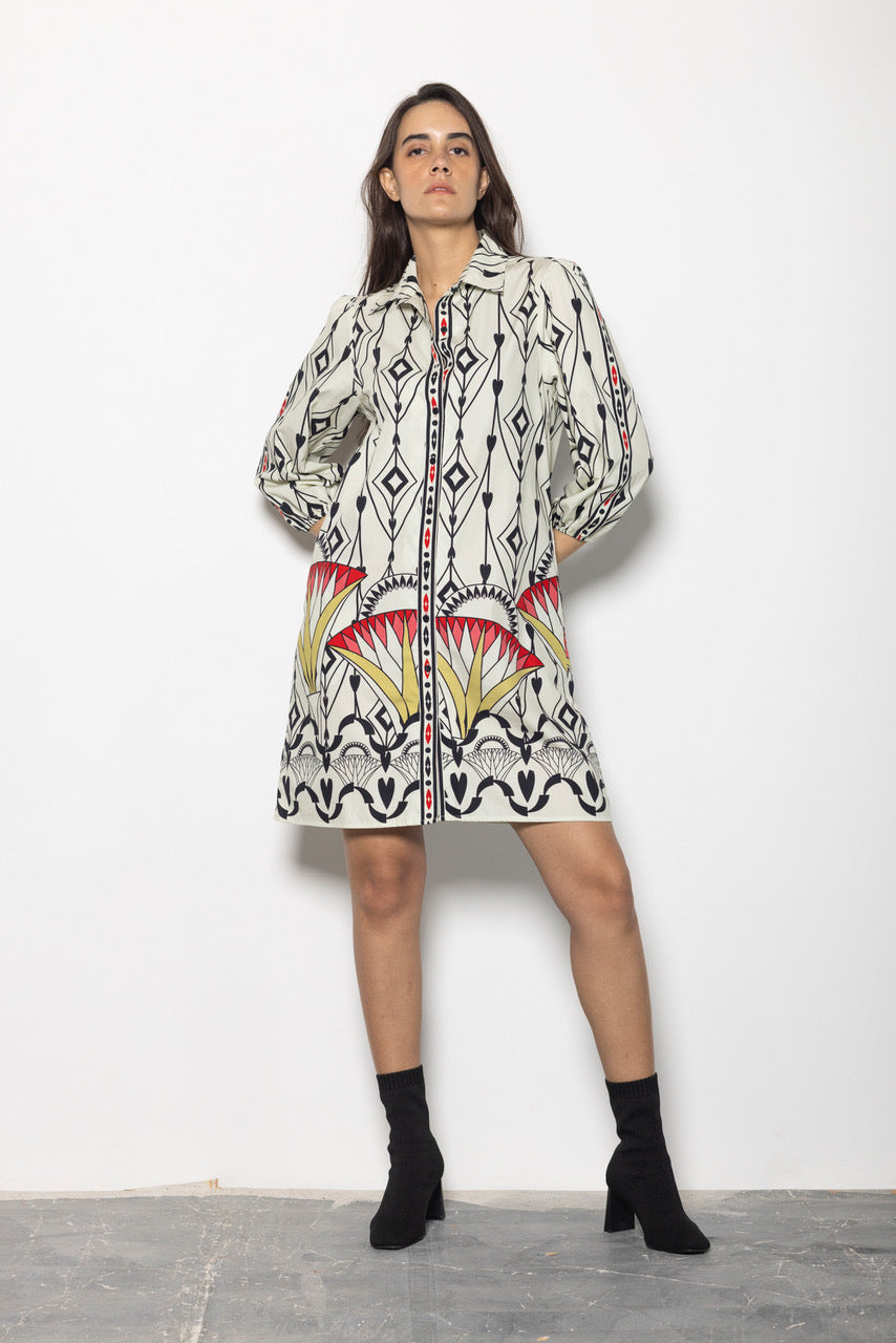 Ava Short Shirt Dress