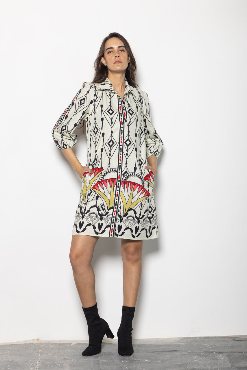 Ava Short Shirt Dress