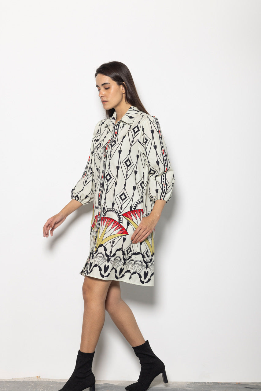 Ava Short Shirt Dress
