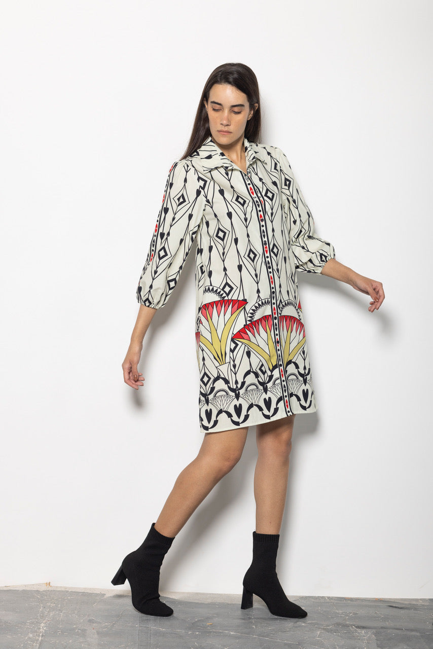 Ava Short Shirt Dress