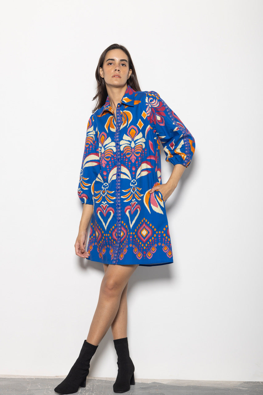Ava Short Shirt Dress