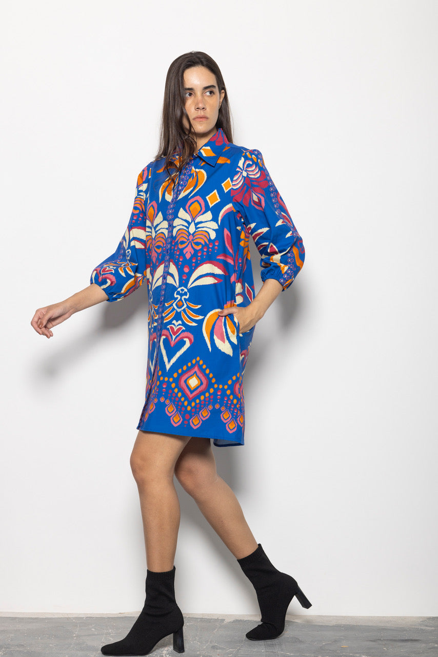 Ava Short Shirt Dress