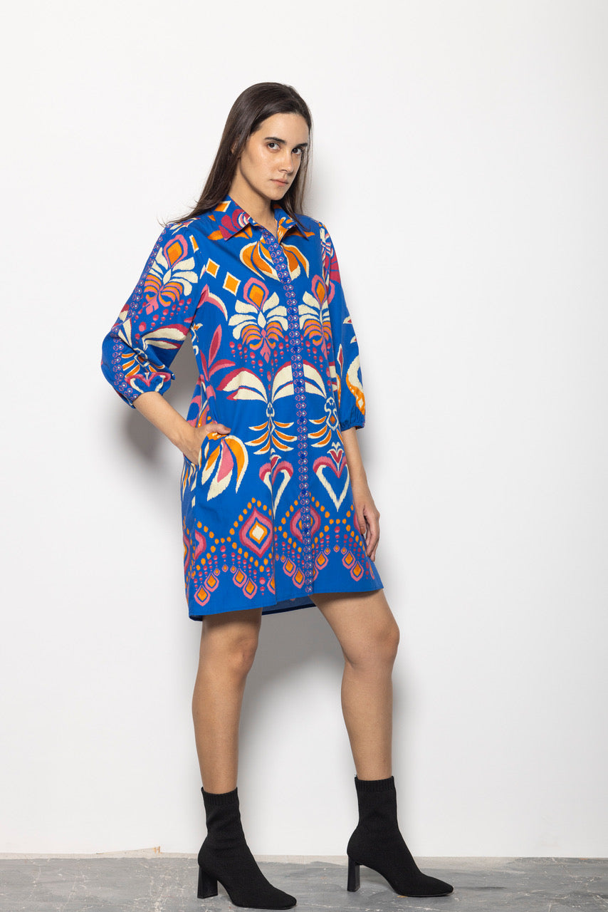 Ava Short Shirt Dress