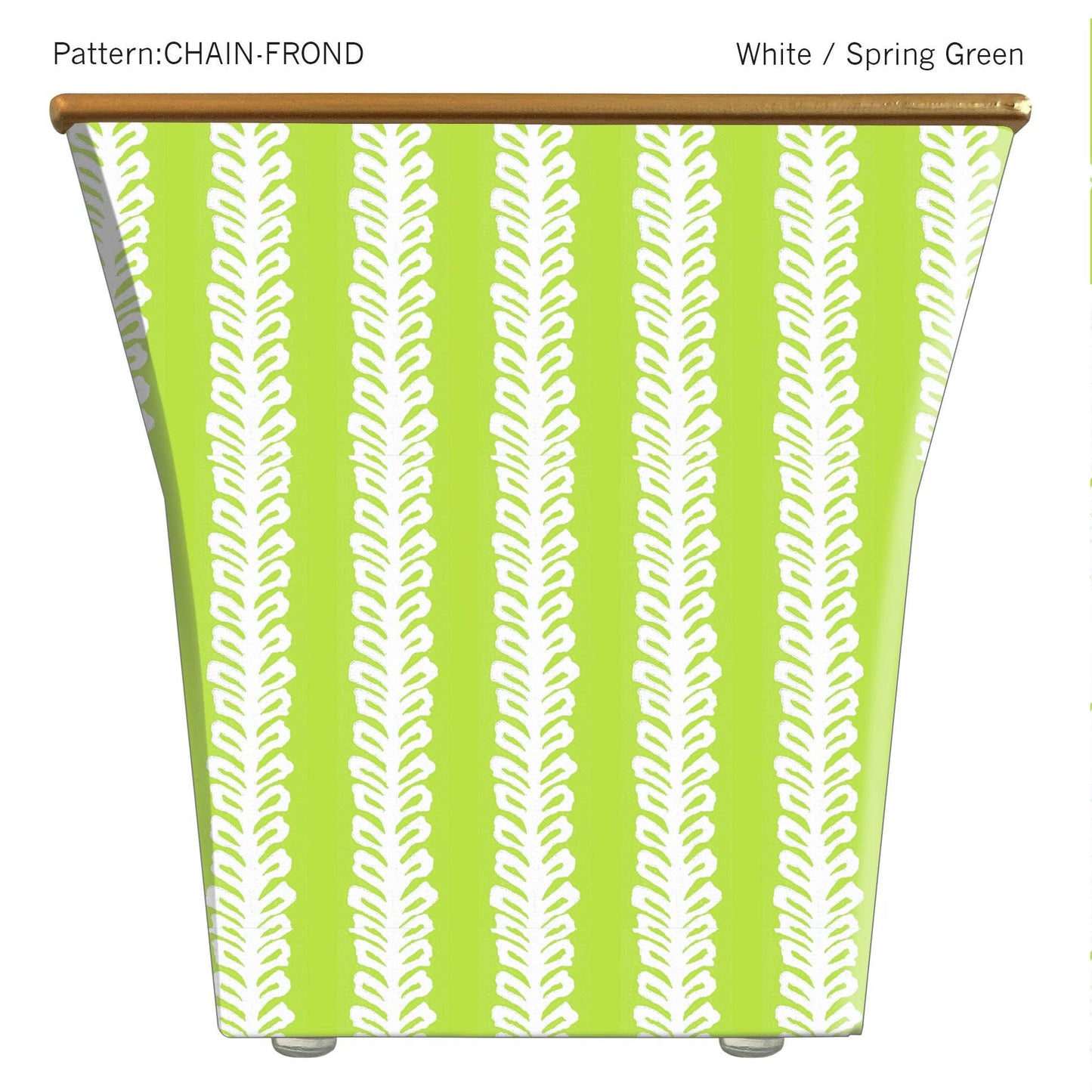 Chain Frond Cachepot Candle