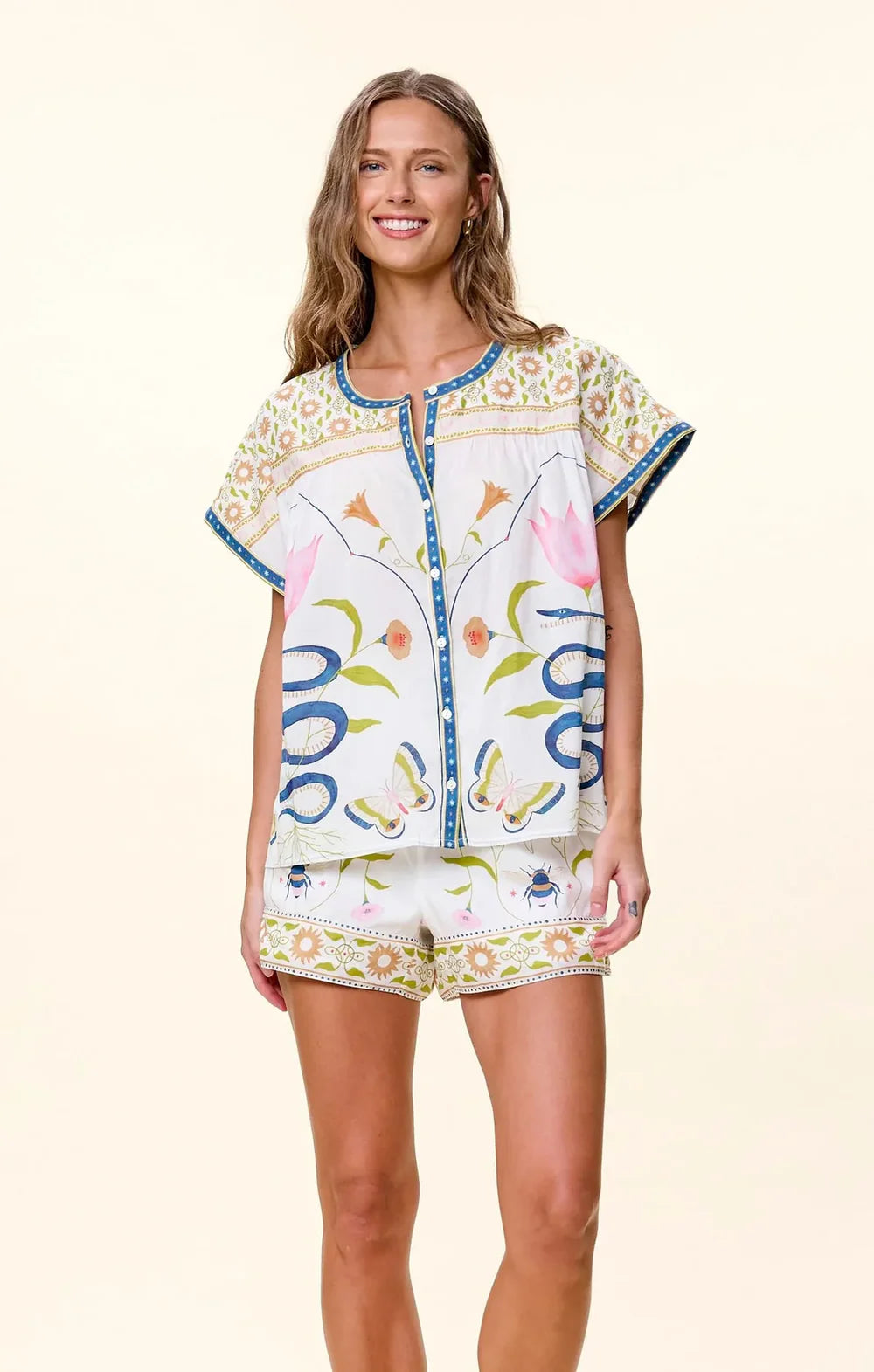 Hayden Shorts in Montecito Print