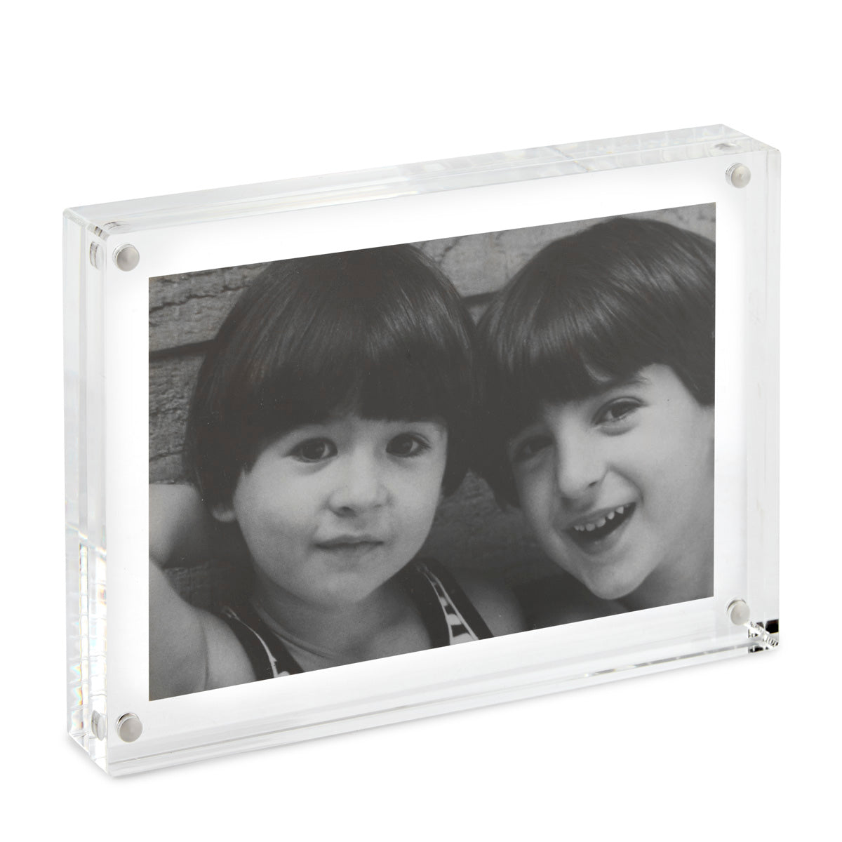 Clear Acrylic Magnetic Picture Frame 4x6