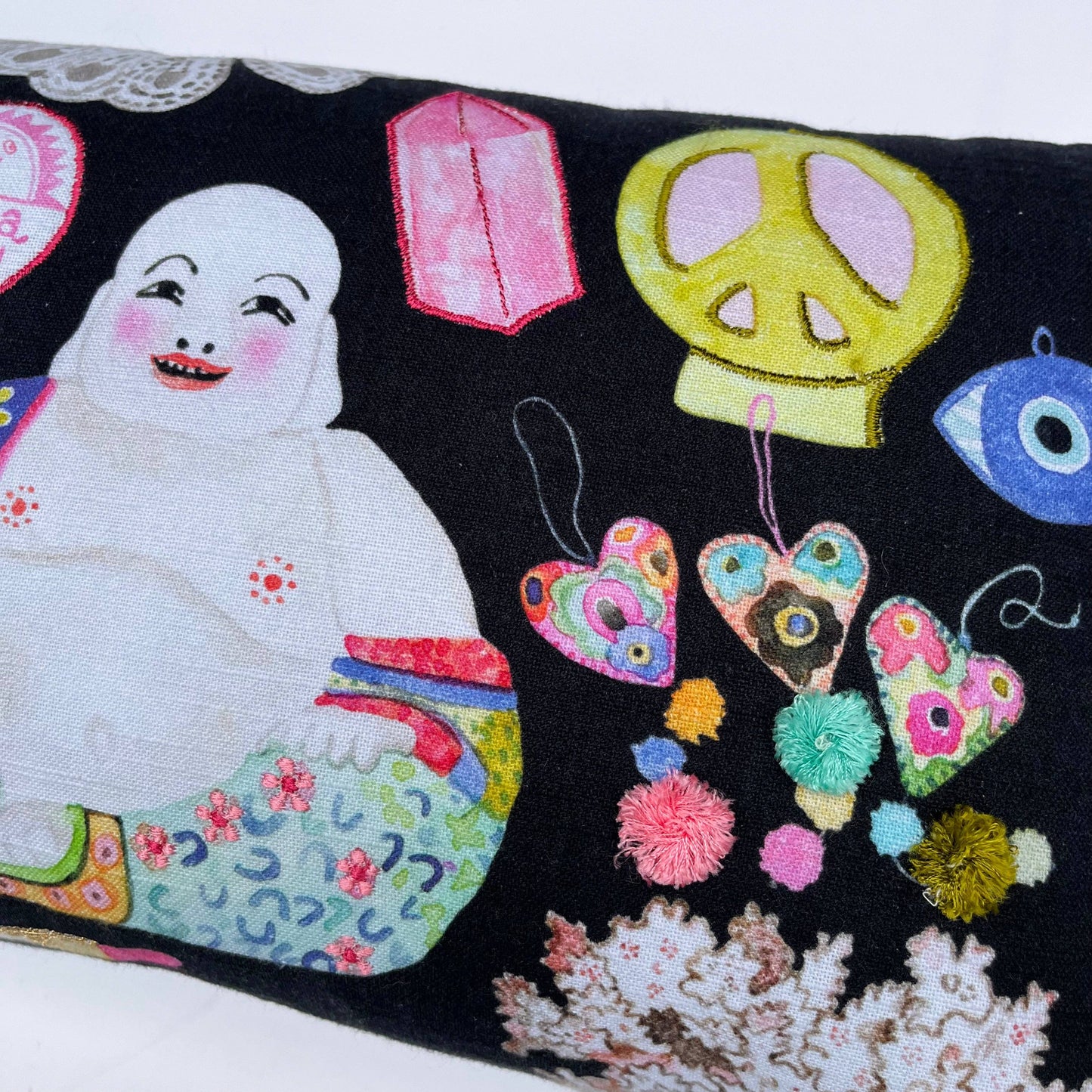 Pillow- Buddha Statue 10"x16"