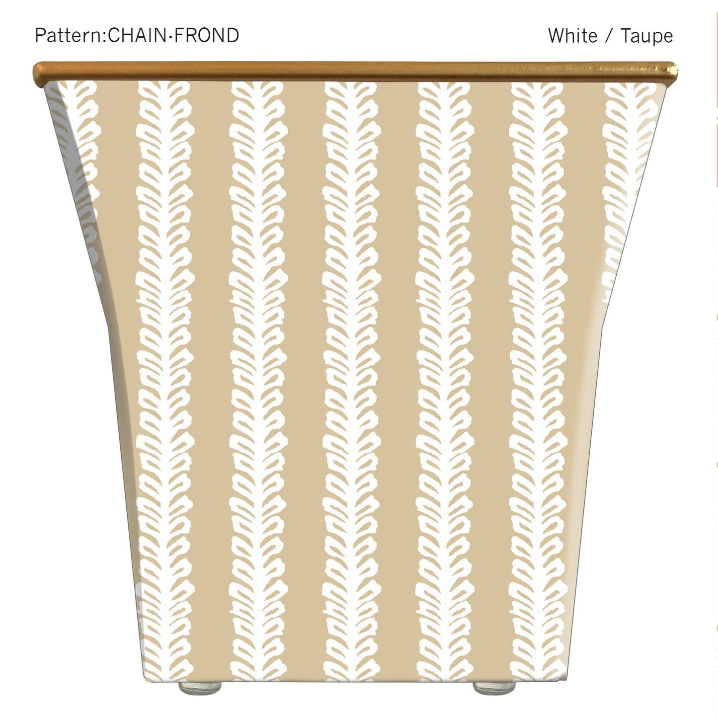 Chain Frond Cachepot Candle