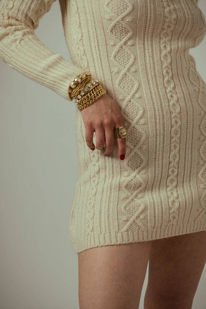 Nyon Bracelet in Metallics