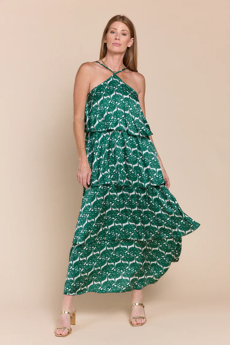 Suriana Maxi Dress in Teva Forest Green