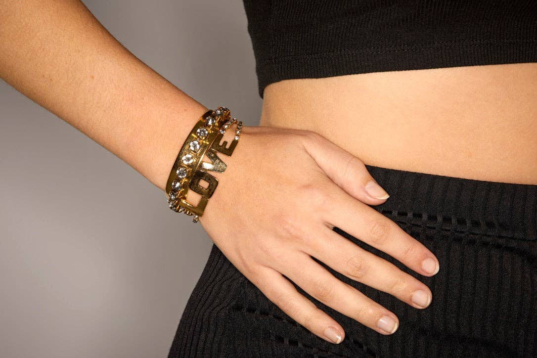 Nyon Bracelet in Metallics