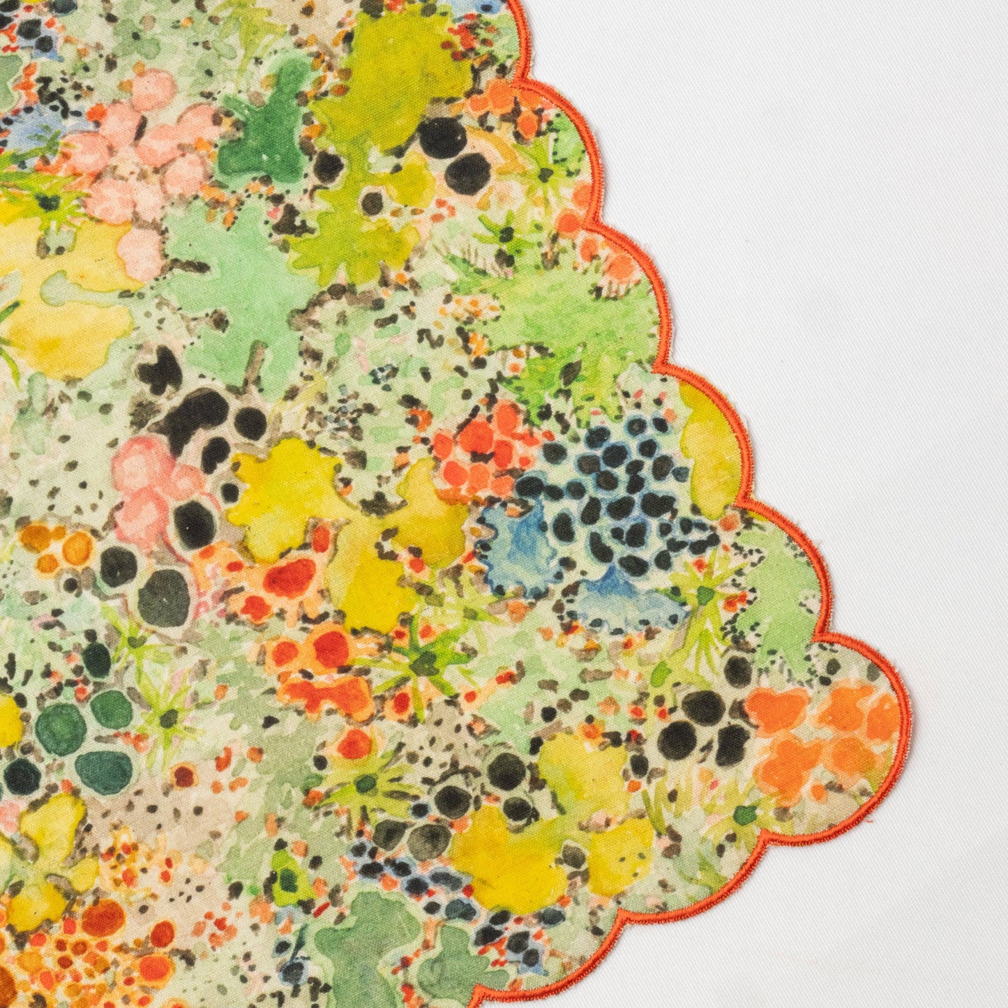 Scallop Napkin- Lichen set of 4