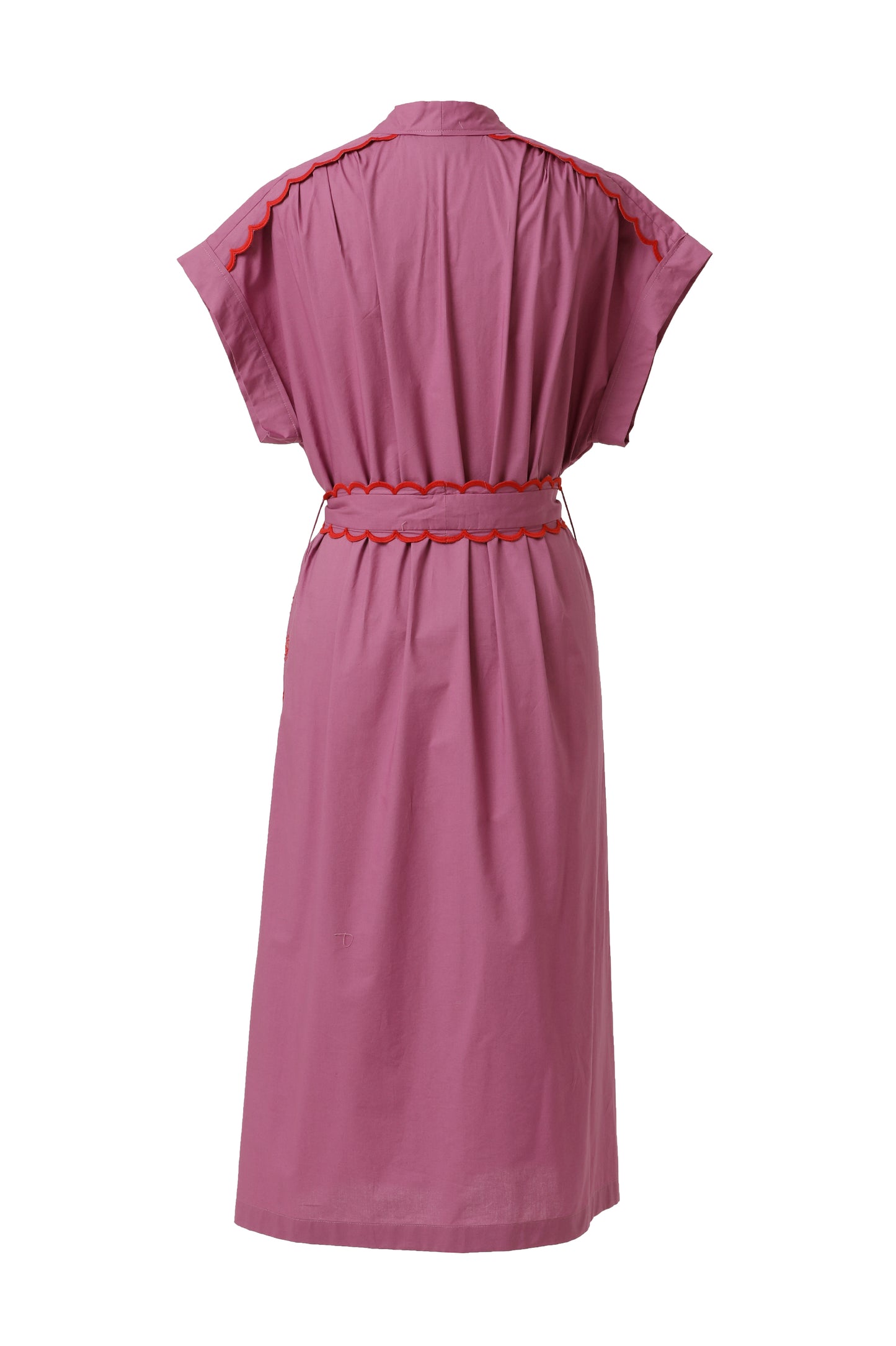 Adley Dress in Mulberry