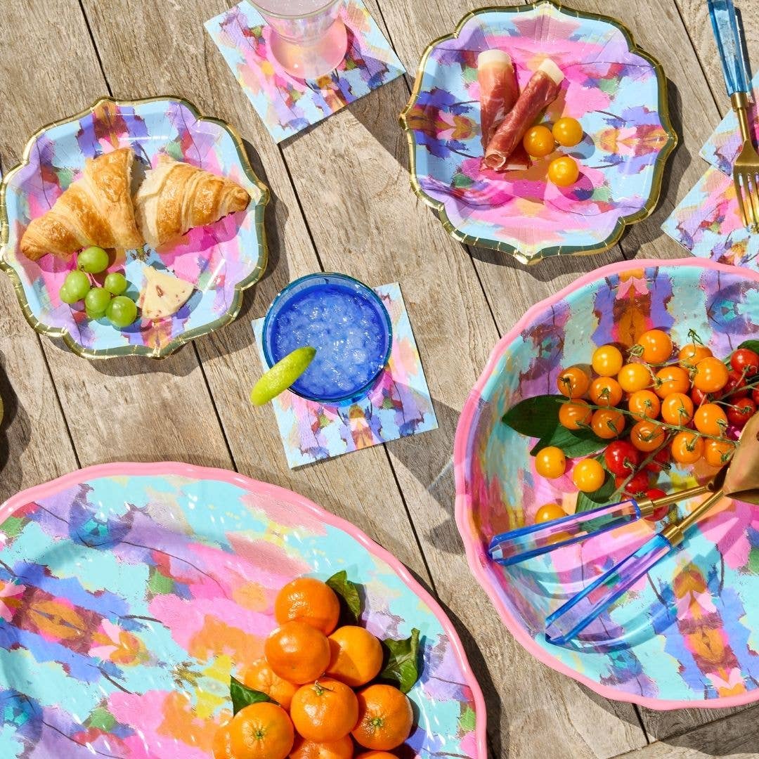 Antigua Smile Cocktail Plates