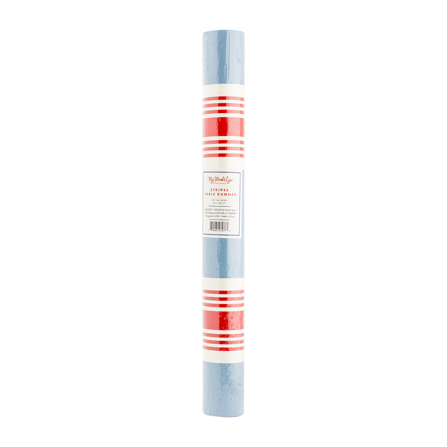 HAM1020 - Hamptons Striped Paper Table Runner