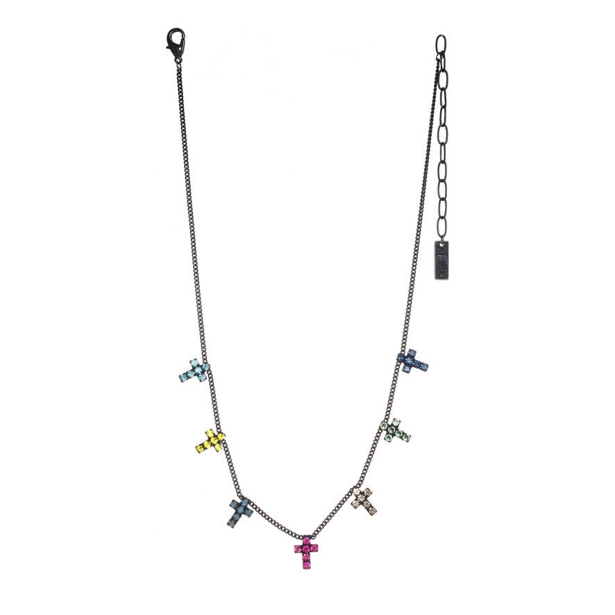 Multi Cross Necklace