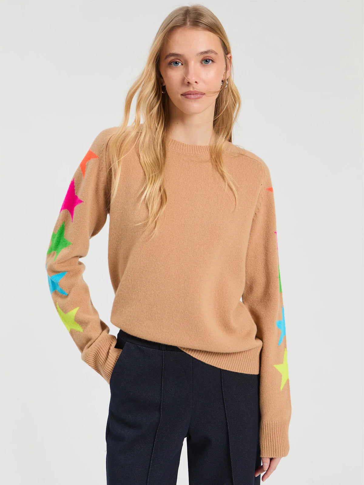 Intarsia Star Sweater