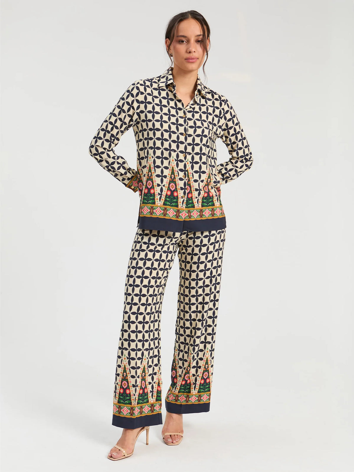 Geo Folk Trousers