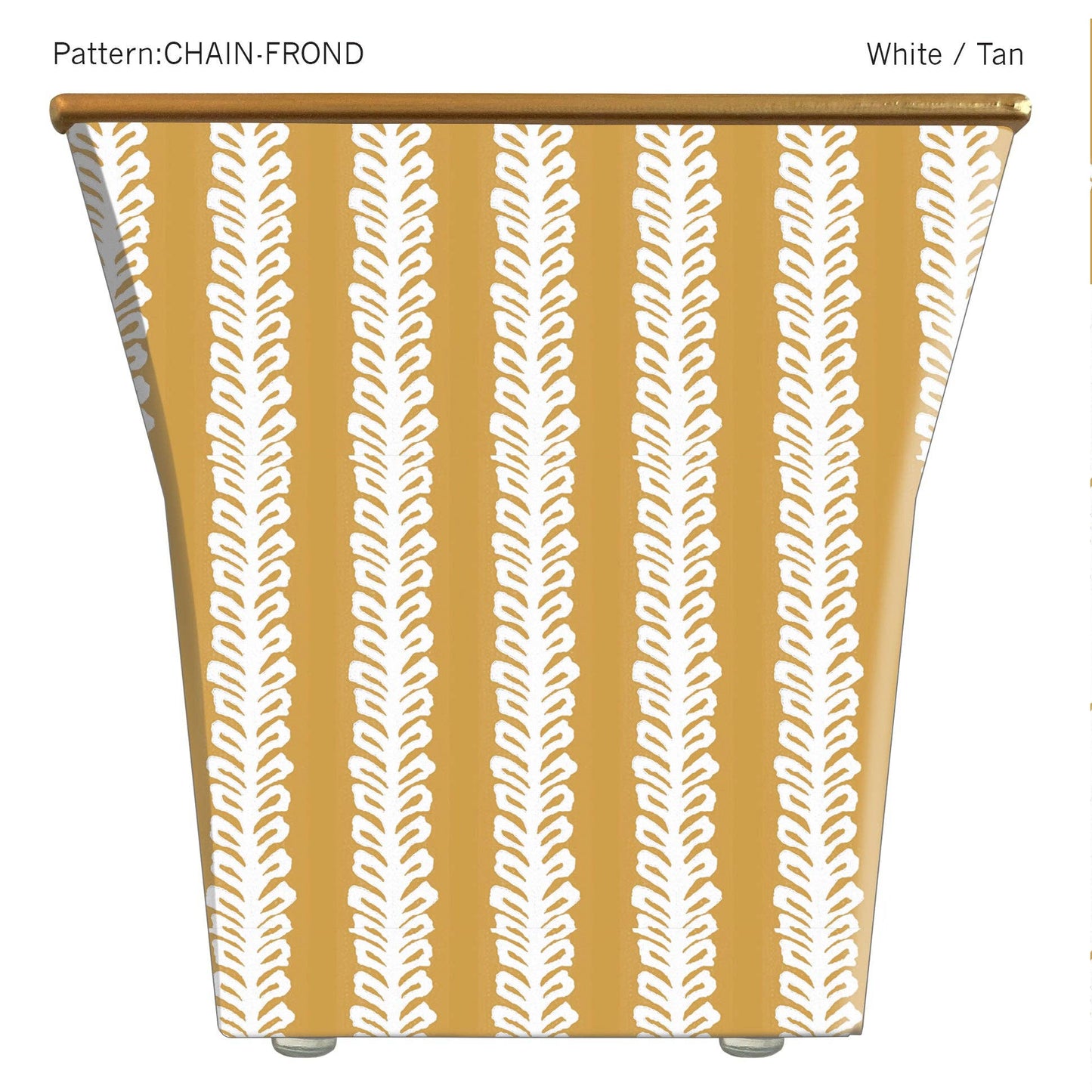 Chain Frond Cachepot Candle