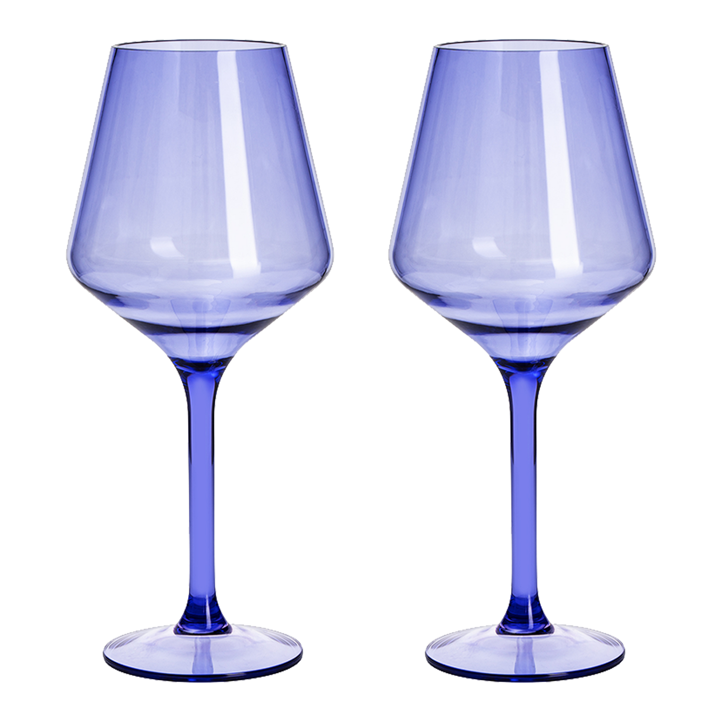 Floating Acrylic Plastic Stemmed Wine Glass