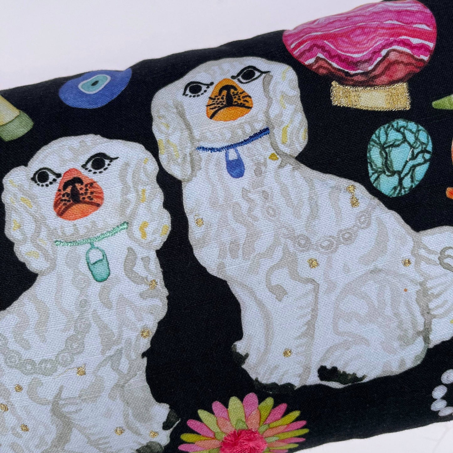 Pillow- Staffordshire Dogs 10"x16"