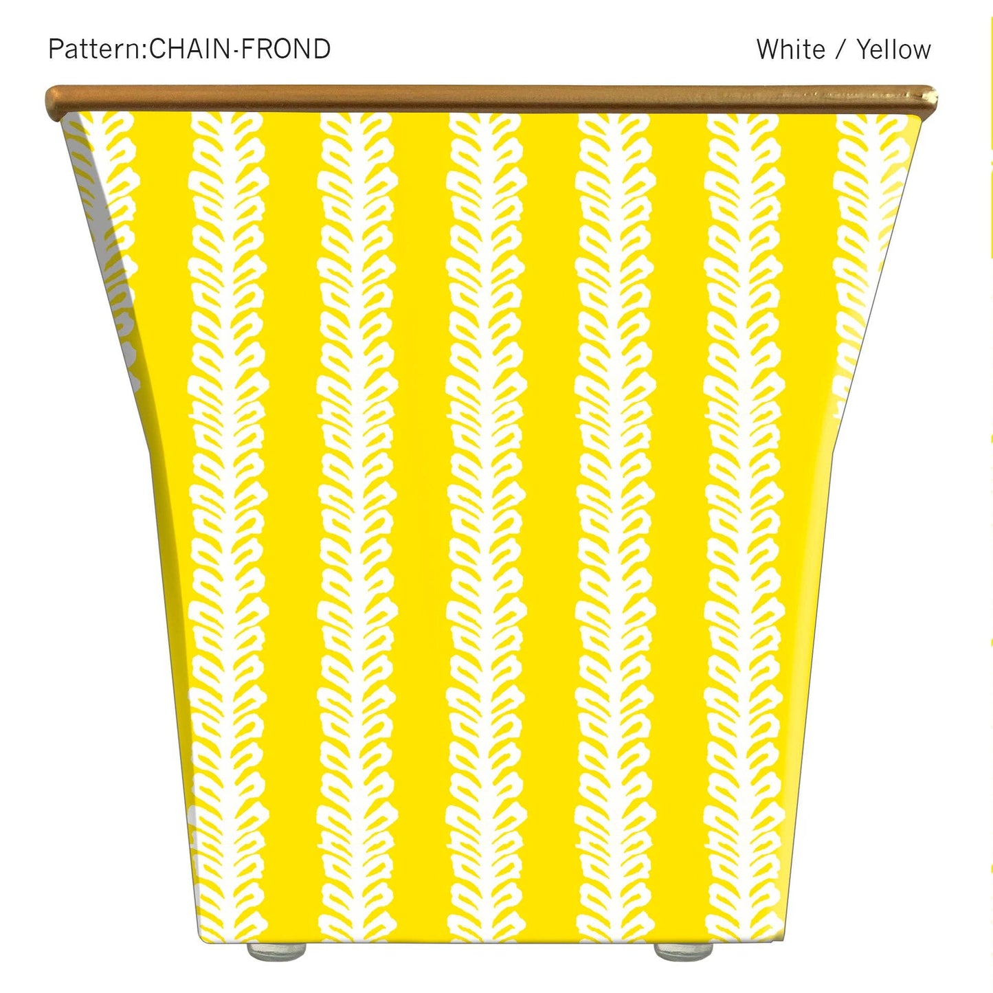 Chain Frond Cachepot Candle