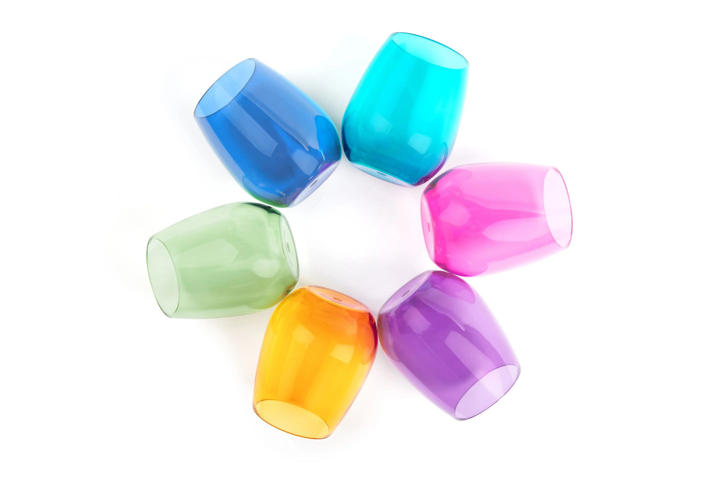 POP Boxed Stemless Acrylic Set of 6