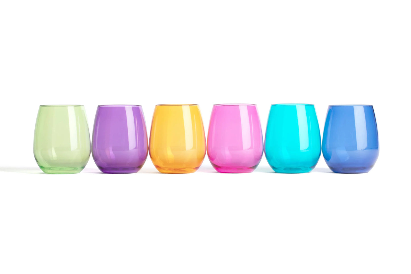 POP Boxed Stemless Acrylic Set of 6