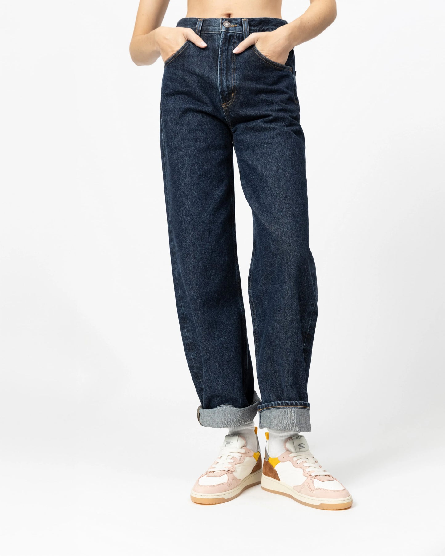 Phoenix Courtside Sneaker in Dusty Pink