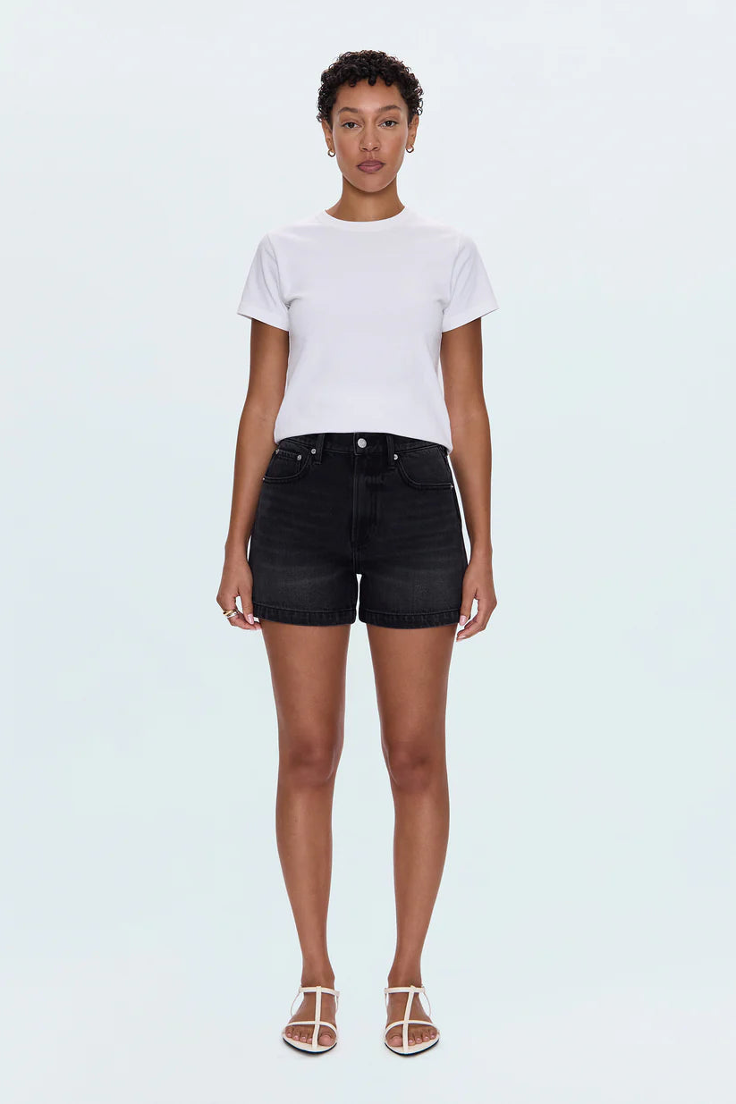 Saige High Rise Short in Glamour