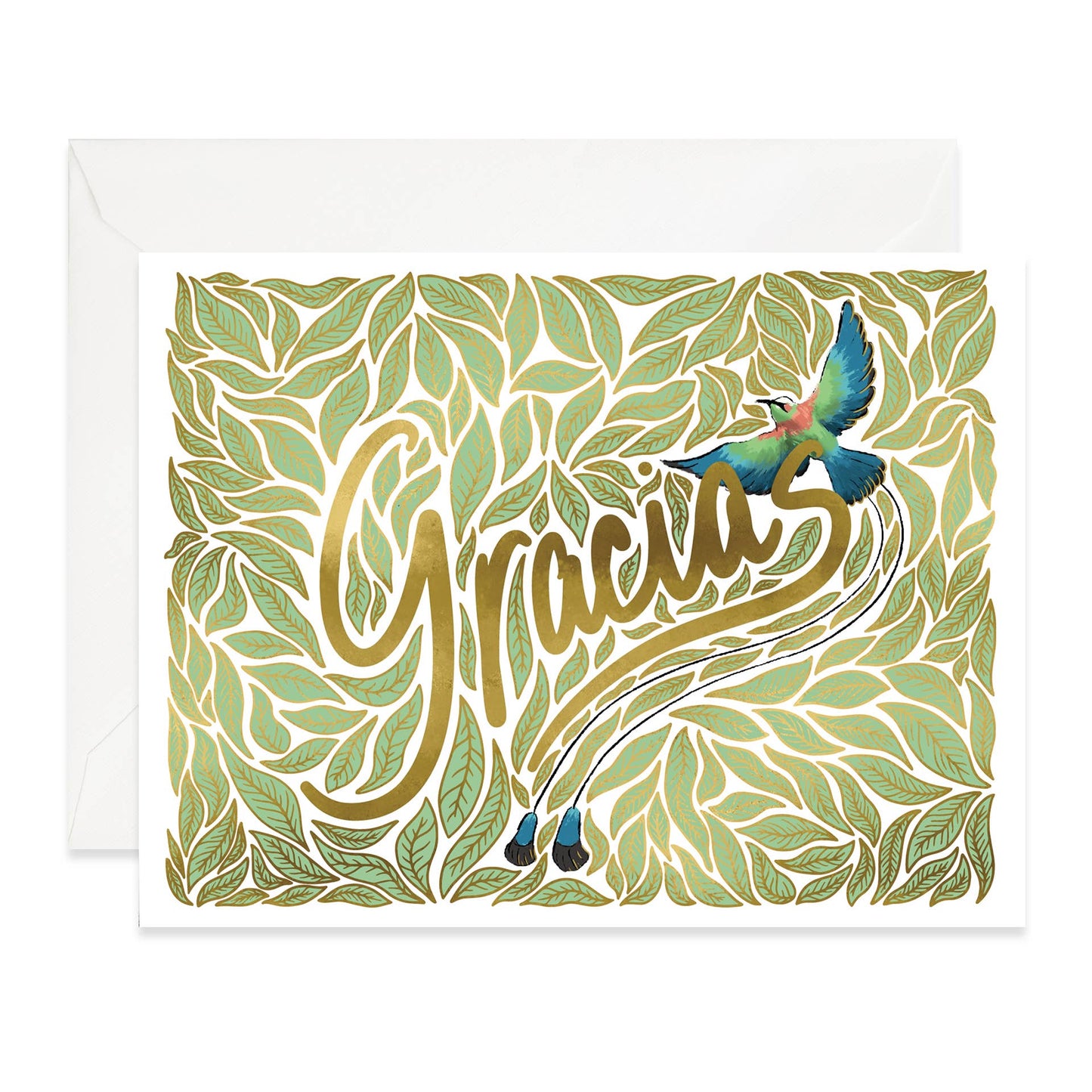 Gracias Bird Thank You Card