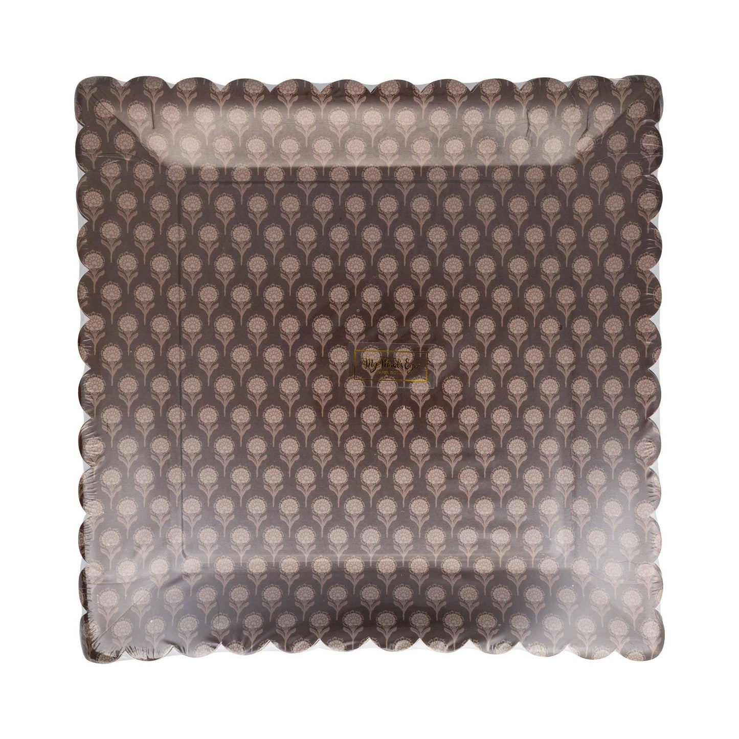 GVT1241 - Give Thanks Dark Floral 10" Paper Plate