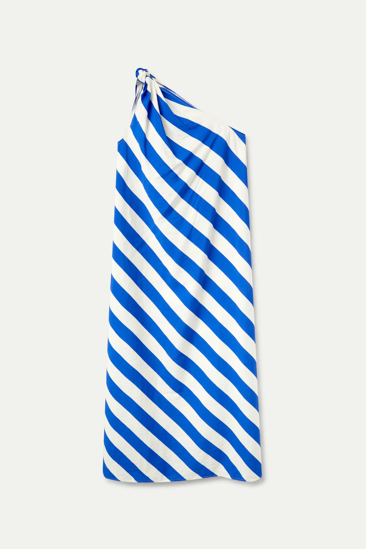 Asymmetrical Maxi Dress in Blue
