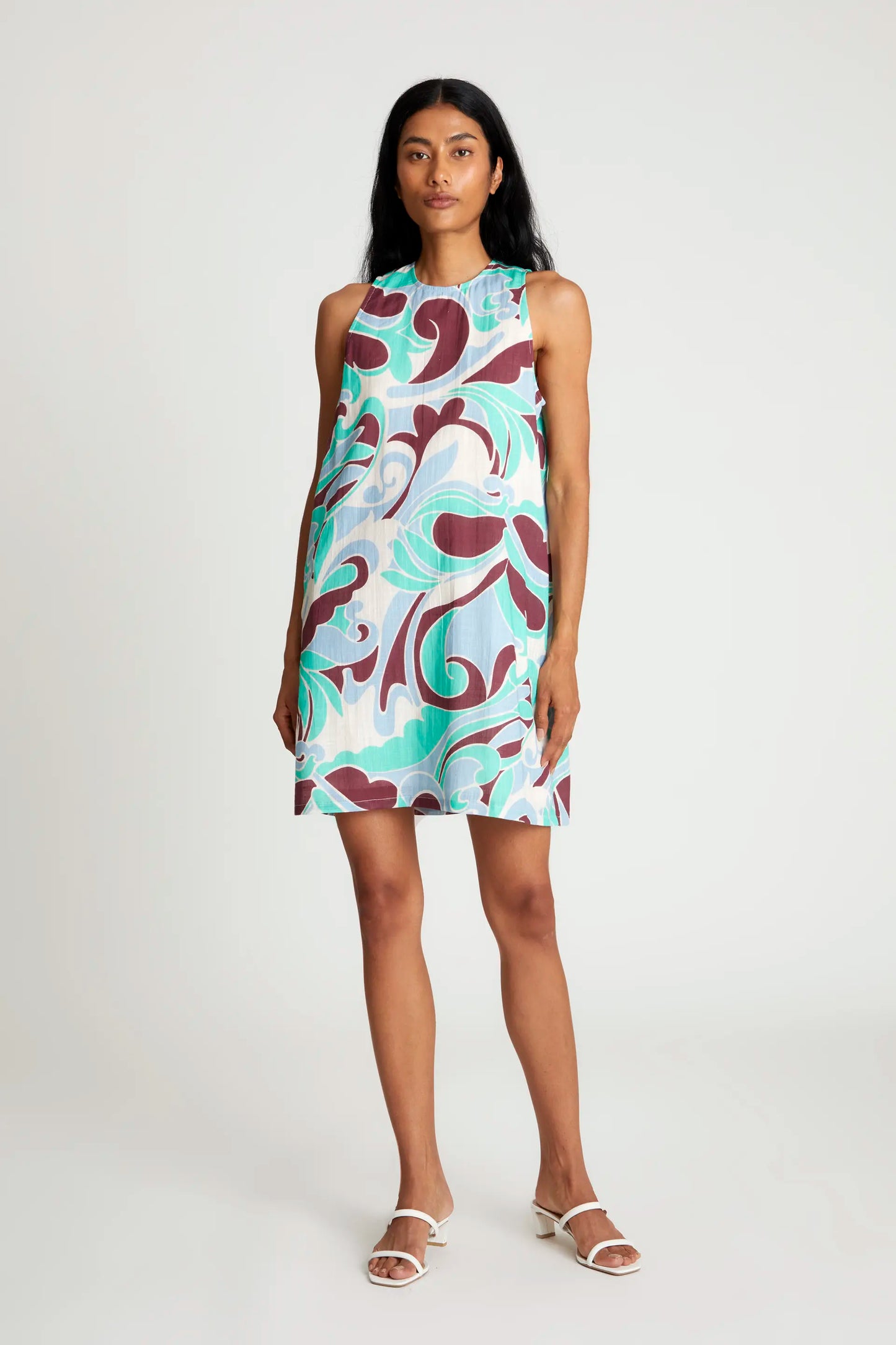 Yarrow Printed Short Dress