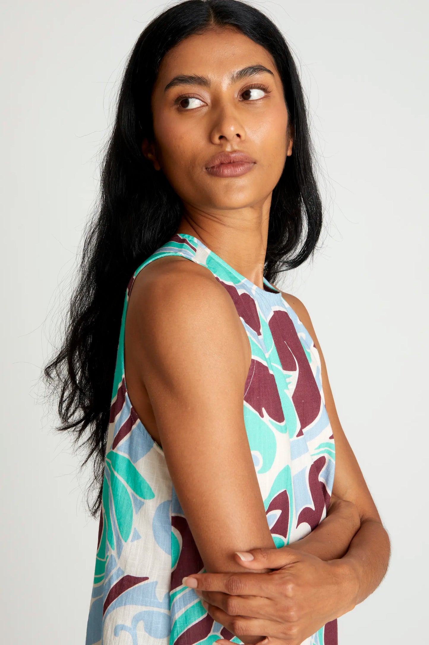 Yarrow Printed Short Dress