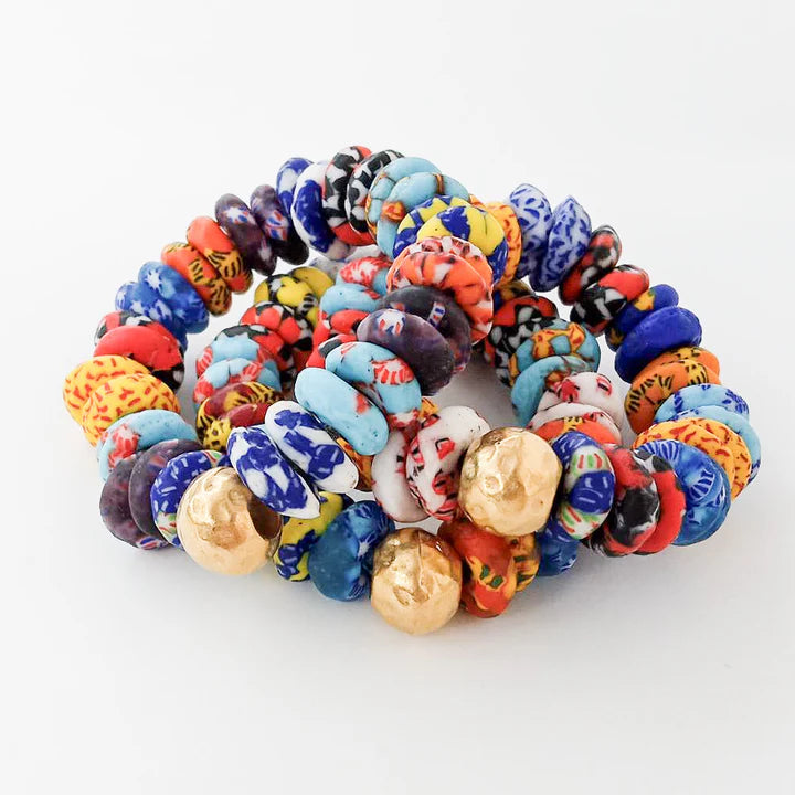 Heishi Clay Bracelets