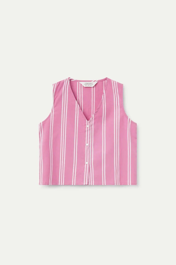 Striped Vest Top