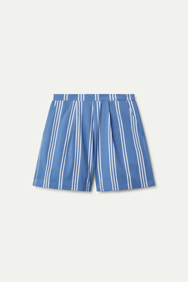 Striped Pull On Shorts